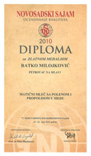 Maticni mlec sa polenom i propolisom - Milojkovic Ratko